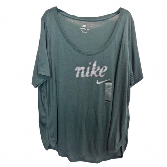 Nike Plus Size Essential Tunic Logo T-Shirt NWT - Picture 6 of 11